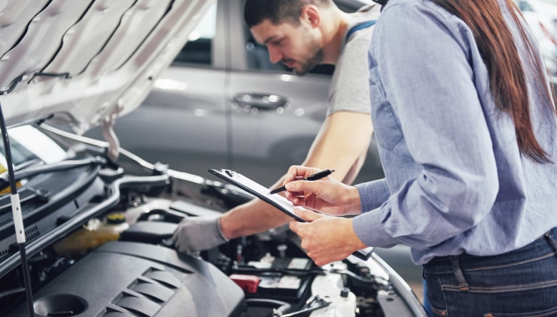 Техническая проверка (ремонт при необходимости) автомобиля перед продажей