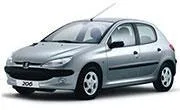 Авточехол для Peugeot 206 седан/хэтчбек (1998-2006)