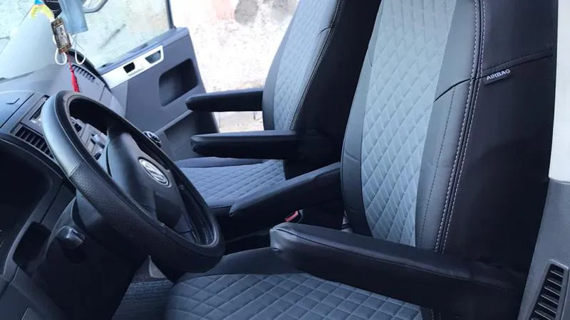 Авточехол для Volkswagen T-5 Multivan 7 мест (2003+)