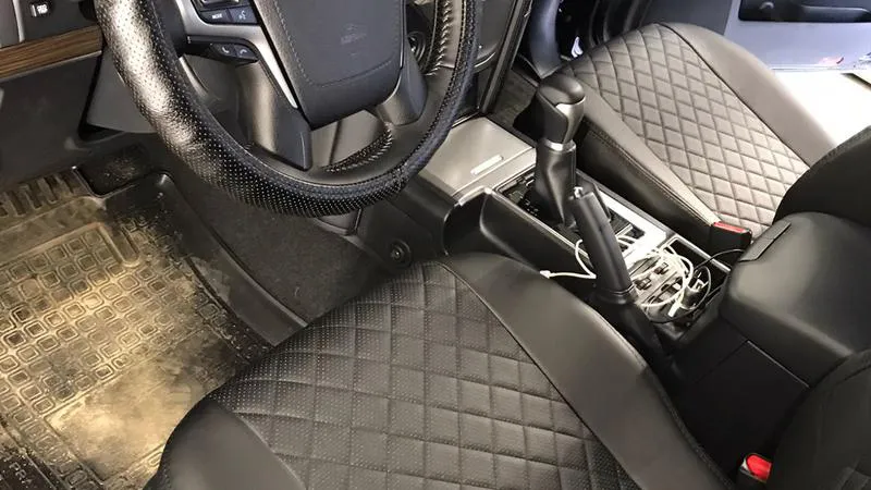 Авточехол для Toyota Land Cruiser Prado 150 рестайлинг 2 (2017+)