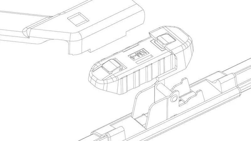 Osawa KM4 адаптер (Push Button) Osawa KM4 адаптер (Push Button)