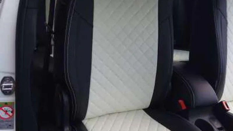 Авточехол для Audi Q3 черный на переднее сиденье