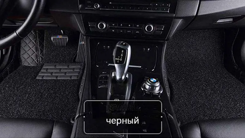 Коврик для HYUNDAI SOLARIS II (кожа + резина)