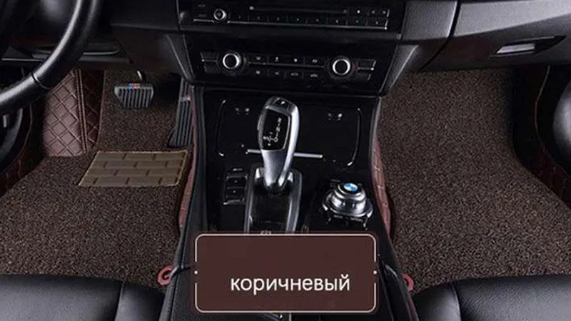 Коврик для TOYOTA LAND CRUISER 200 2007 (кожа + резина)