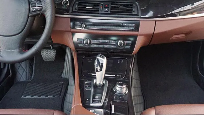 Коврик для TOYOTA LAND CRUISER PRADO 120 (5 МЕСТ) ПРАВЫЙ РУЛЬ 2002-2010 (кожа + текстиль) (новый дизайн)