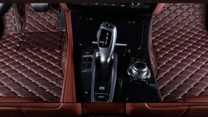 Коврик кожаный для HYUNDAI SOLARIS I HB 2010