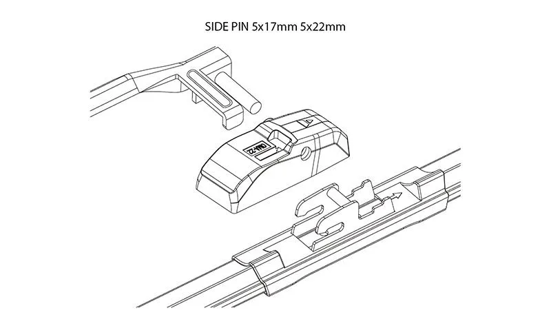 Osawa OMA22 адаптер (Side Pin) Osawa OMA22 адаптер (Side Pin)