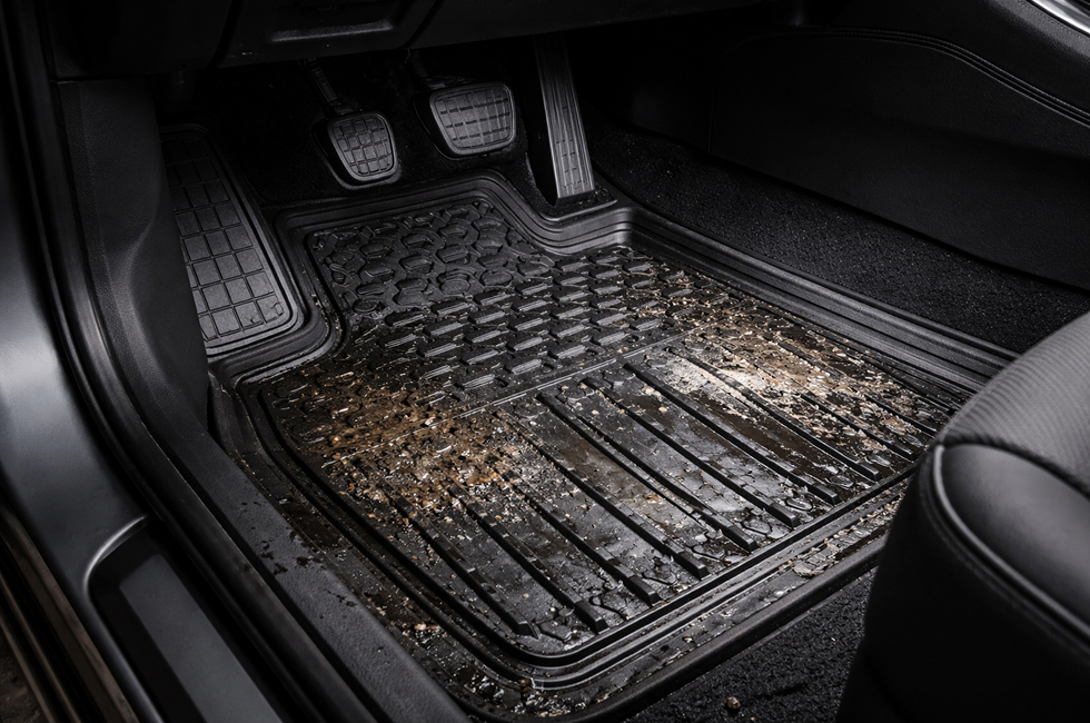 Запах от резиновых ковриков в автомобиле весной. Купить чехлы для Купить чехлы от производителя в Москве.